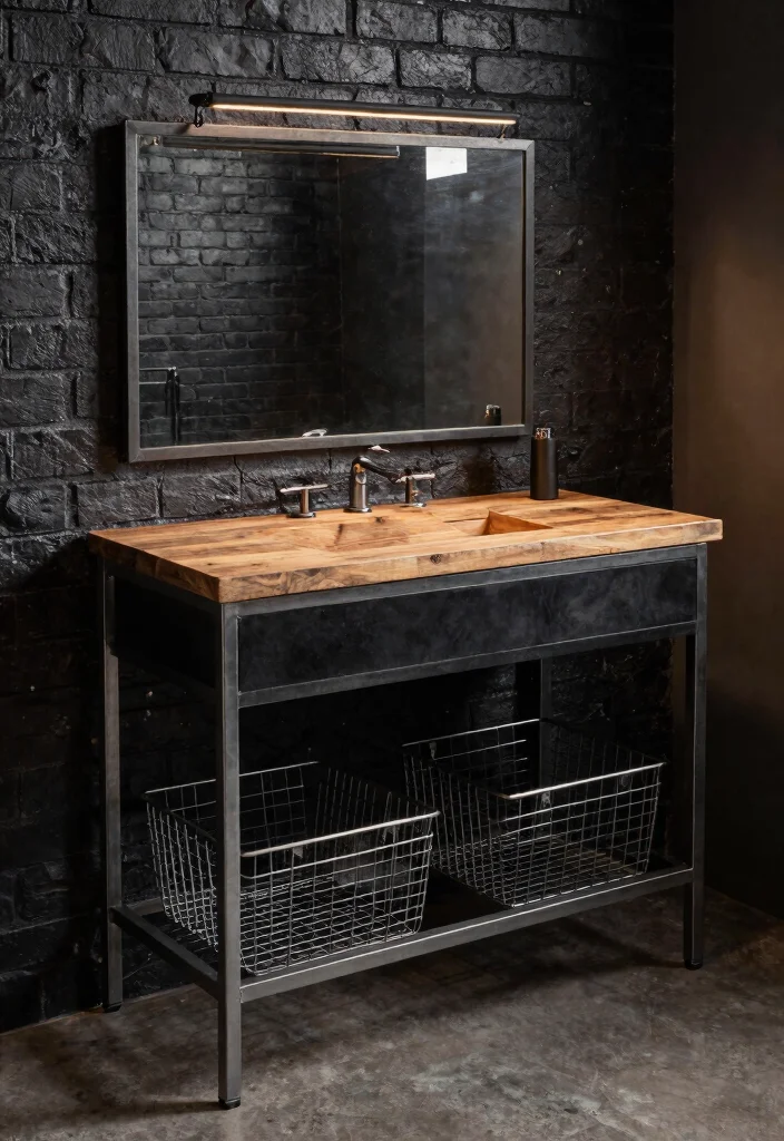 10 Aesthetic Bedroom Vanity Ideas for a Polished Look 16 10 Aesthetic Bedroom Vanity Ideas for a Polished Look 6. Industrial Edge 0