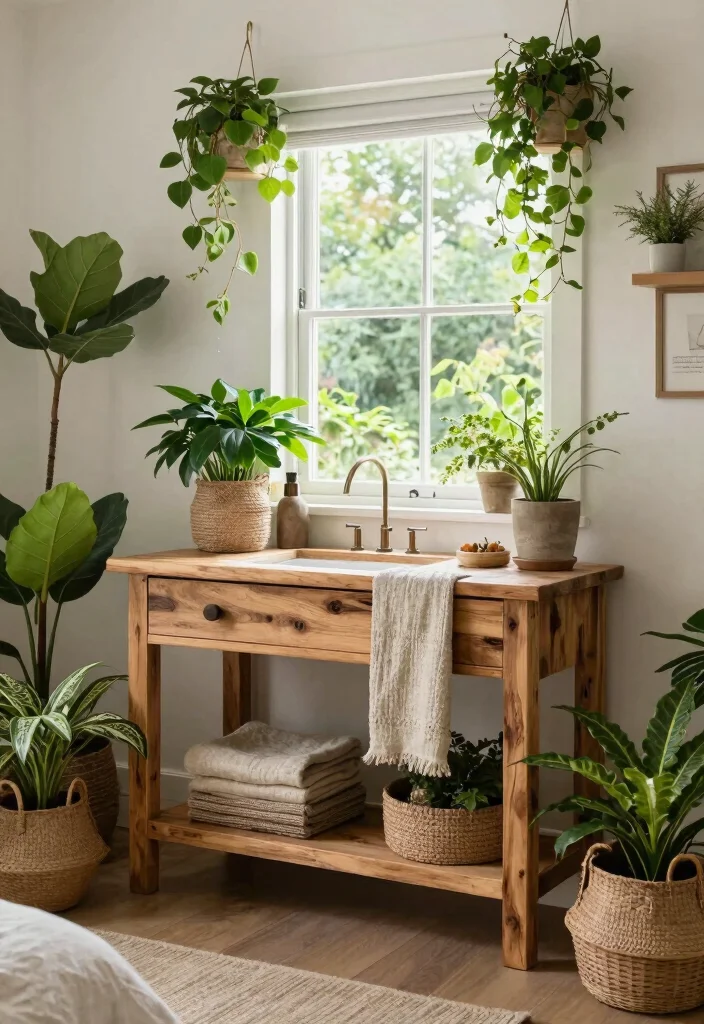 10 Aesthetic Bedroom Vanity Ideas for a Polished Look 49 10 Aesthetic Bedroom Vanity Ideas for a Polished Look 9. Nature Inspired 0