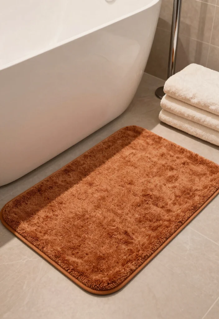 10 Bathroom Mat Ideas That Add Comfort and Style 14 10 Bathroom Mat Ideas That Add Comfort and Style 4. Microfiber Mats 0