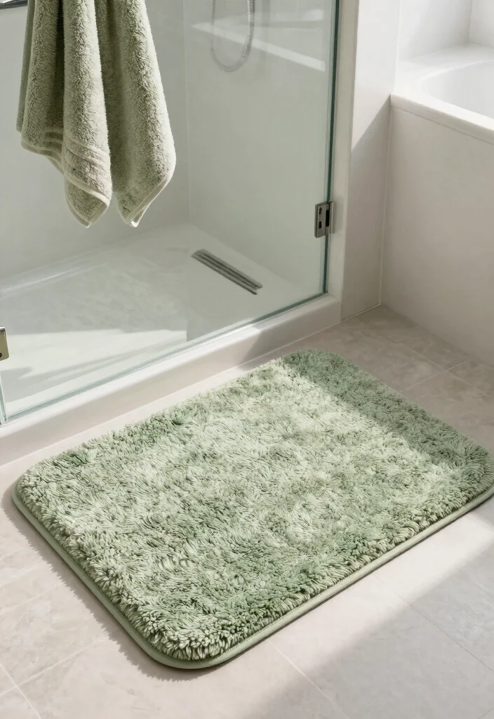 10 Bathroom Mat Ideas That Add Comfort and Style 26 10 Bathroom Mat Ideas That Add Comfort and Style 6. Eco Friendly Chenille Mats 0