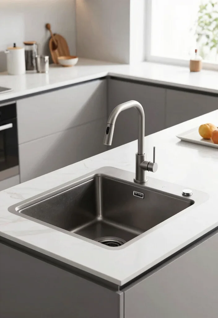 10 Kitchen Sink Ideas That Combine Style and Function 7. Smart Sinks 0