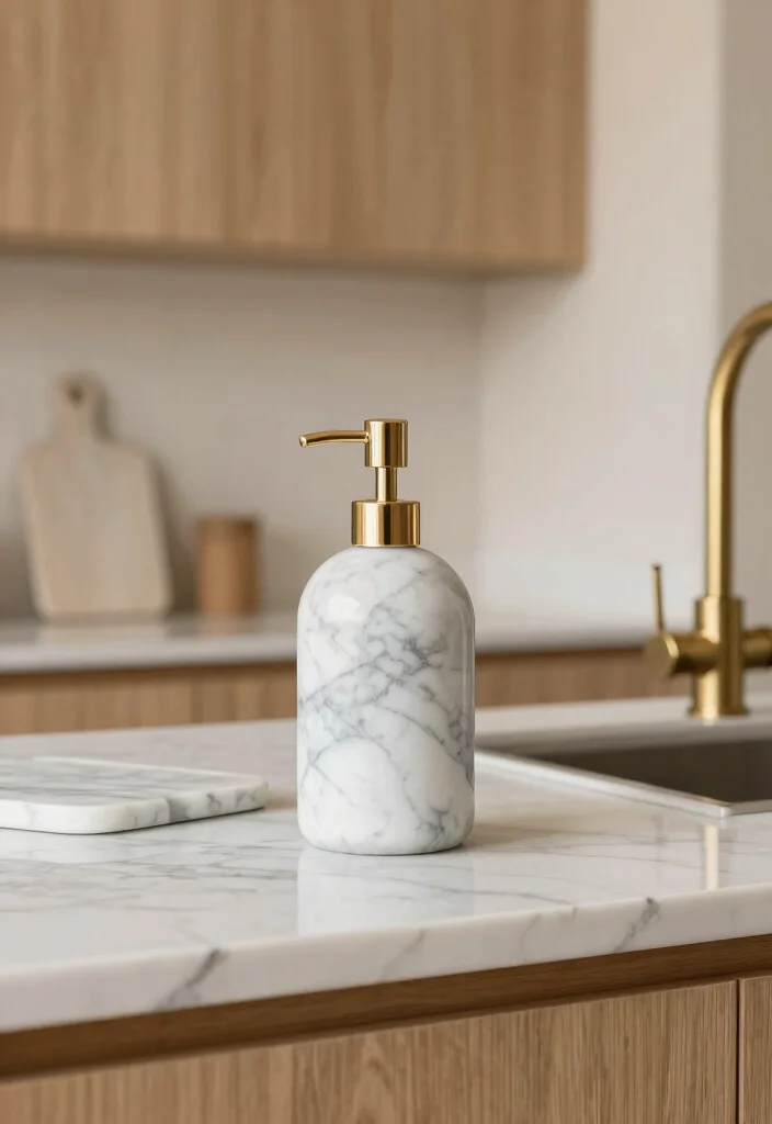 10 Kitchen Soap Dispenser Ideas That Look Built In 2 10 Kitchen Soap Dispenser Ideas That Look Built In 2. Elegant Marble Dispenser 0