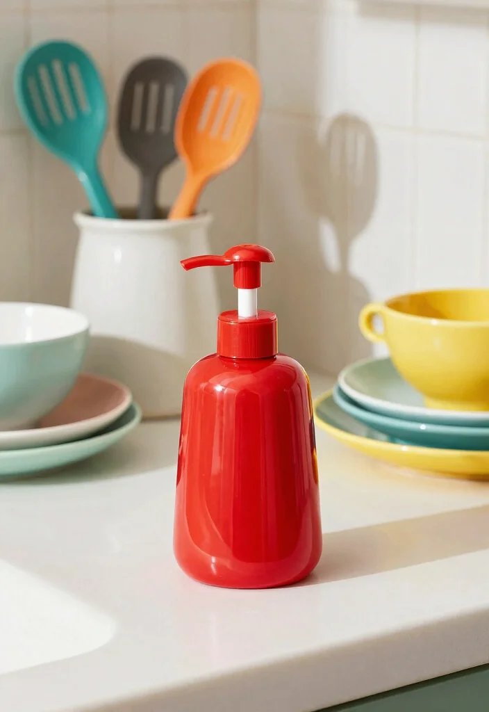10 Kitchen Soap Dispenser Ideas That Look Built In 49 10 Kitchen Soap Dispenser Ideas That Look Built In 9. Colorful Plastic Dispenser 0