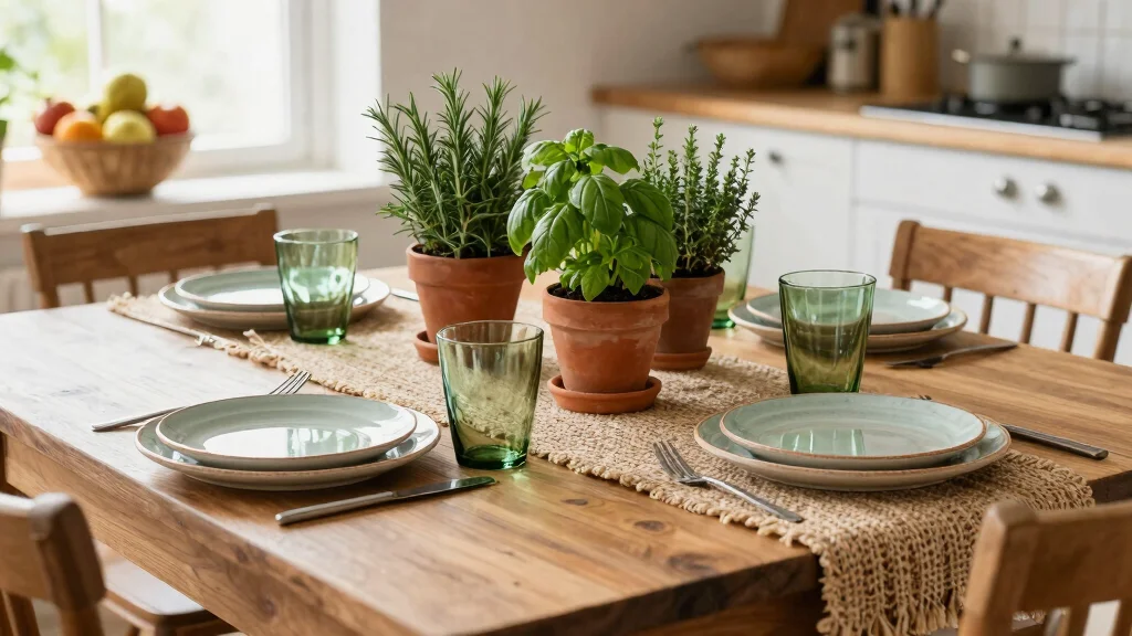 10 Kitchen Table Centerpiece Ideas for Everyday Style