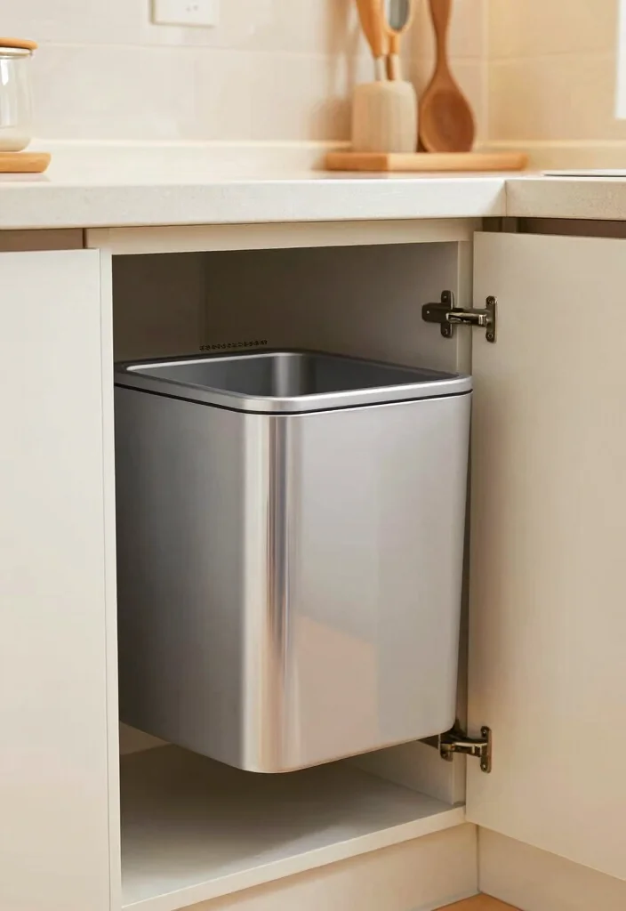 10 Kitchen Trash Can Ideas That Stay Hidden 1 10 Kitchen Trash Can Ideas That Stay Hidden 1. Pull Out Trash Bins 0