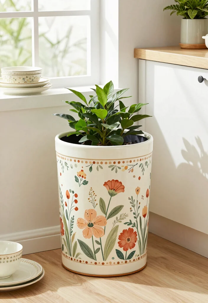 10 Kitchen Trash Can Ideas That Stay Hidden 12 10 Kitchen Trash Can Ideas That Stay Hidden 2. Decorative Waste Bins 0