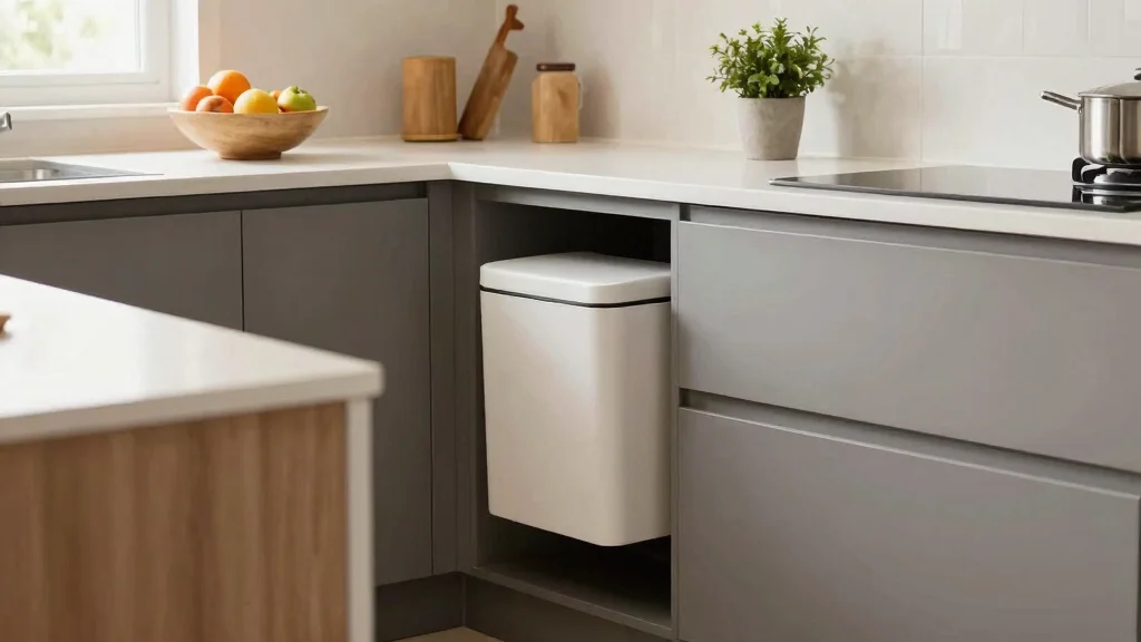 10 Kitchen Trash Can Ideas That Stay Hidden