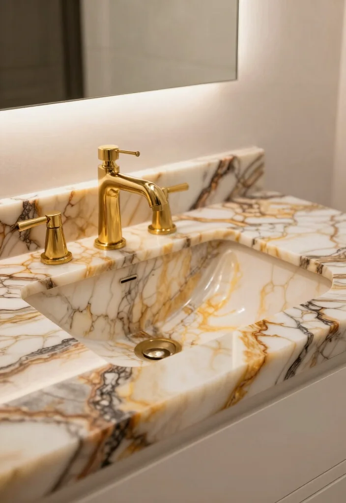10 Onyx Bathroom Ideas That Look Ultra Luxurious 1 10 Onyx Bathroom Ideas That Look Ultra Luxurious 1. Onyx Countertops for a Glamorous Touch 0