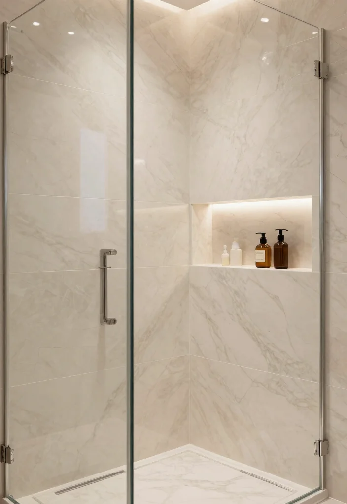10 Onyx Bathroom Ideas That Look Ultra Luxurious 24 10 Onyx Bathroom Ideas That Look Ultra Luxurious 4. Onyx in the Shower for a Spa Like Experience 0