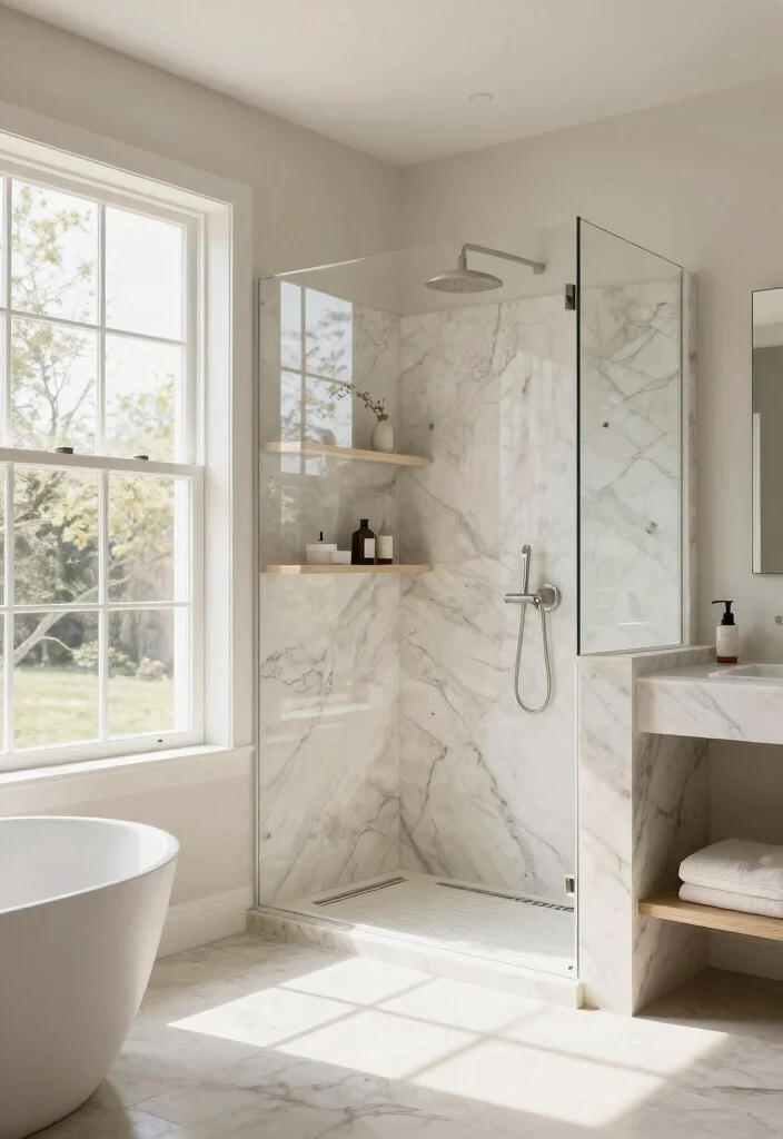 10 Onyx Bathroom Ideas That Look Ultra Luxurious 58 10 Onyx Bathroom Ideas That Look Ultra Luxurious 8. Onyx and Natural Light for a Bright Space 0