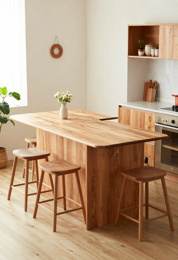 10 Simple Small Kitchen Ideas Indian Homes Love 2. Multi Functional Furniture 0