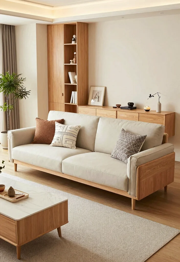 10 Single Wide Living Room Ideas That Feel Open 2. Choose Multifunctional Furniture 0