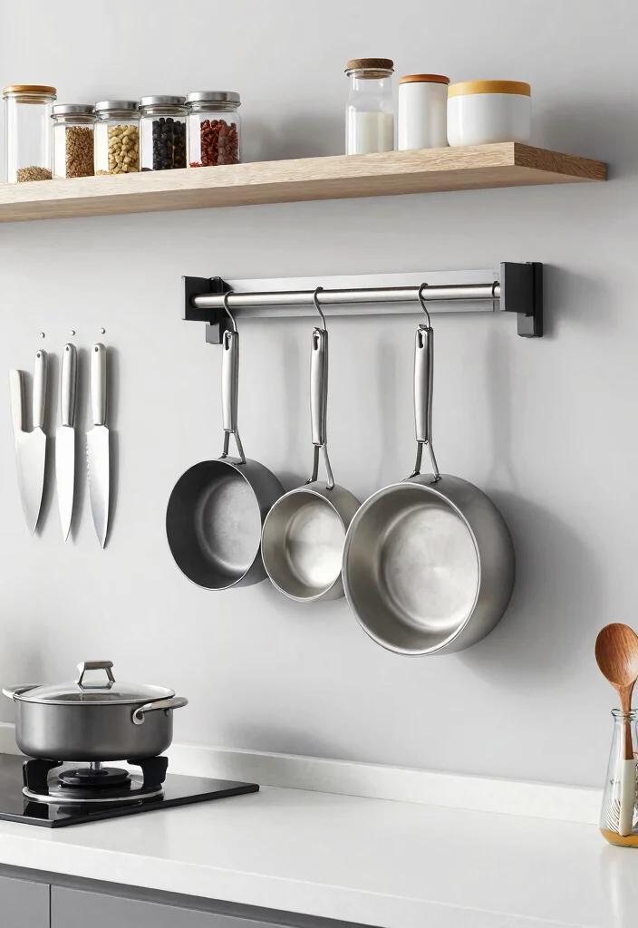 10 Small Apartment Kitchen Ideas That Feel Bigger 2. Utilize Vertical Space 0