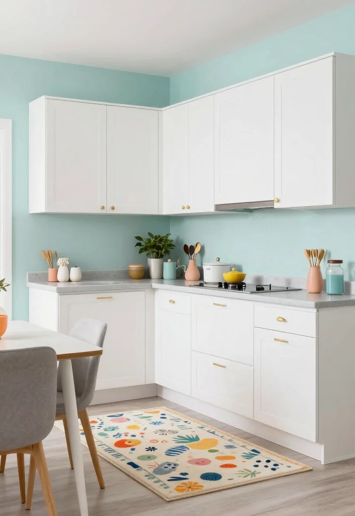 10 Small Apartment Kitchen Ideas That Feel Bigger 4. Incorporate Light Colors 0