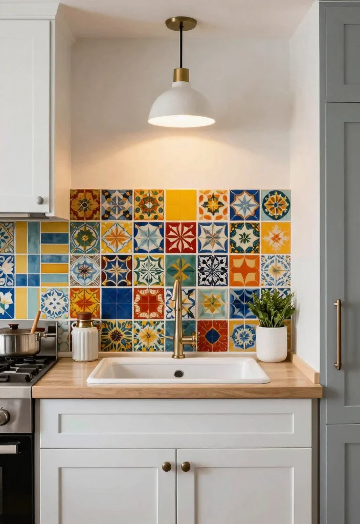 10 Small Apartment Kitchen Ideas That Feel Bigger 9. Create a Focal Point 0