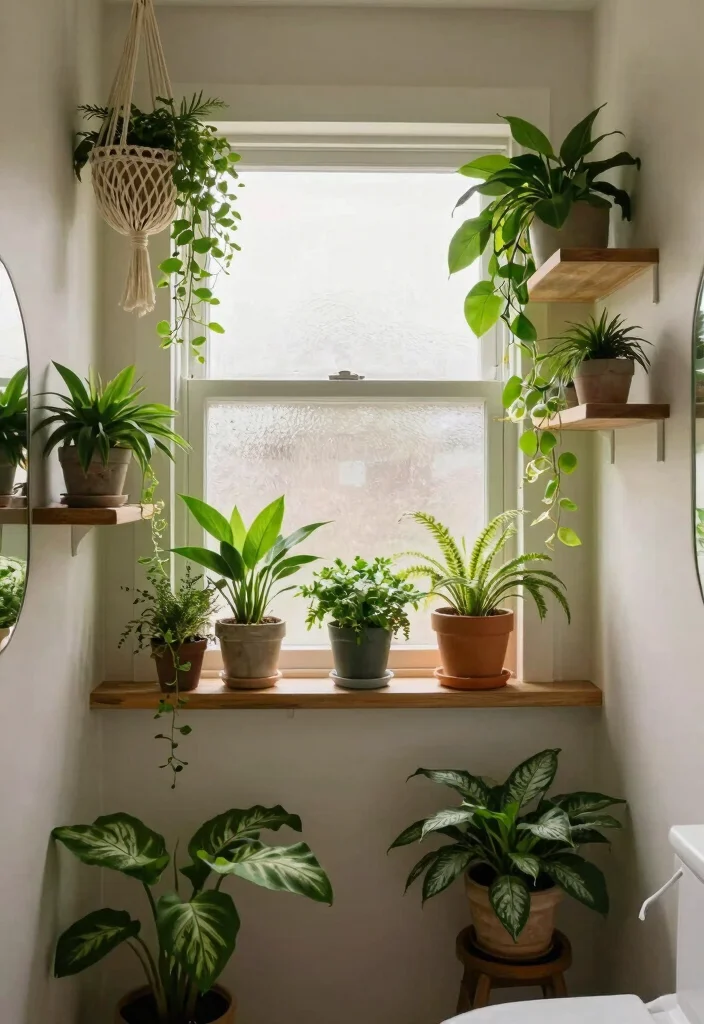 10 Small Bathroom Decorating Ideas That Make a Big Difference 1 10 Small Bathroom Decorating Ideas That Make a Big Difference 1. Go Green with Plants 0