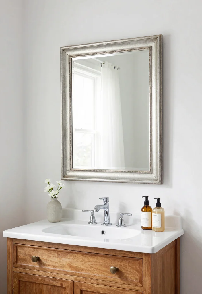 10 Small Bathroom Decorating Ideas That Make a Big Difference 12 10 Small Bathroom Decorating Ideas That Make a Big Difference 2. Use Mirrors to Expand Space 0