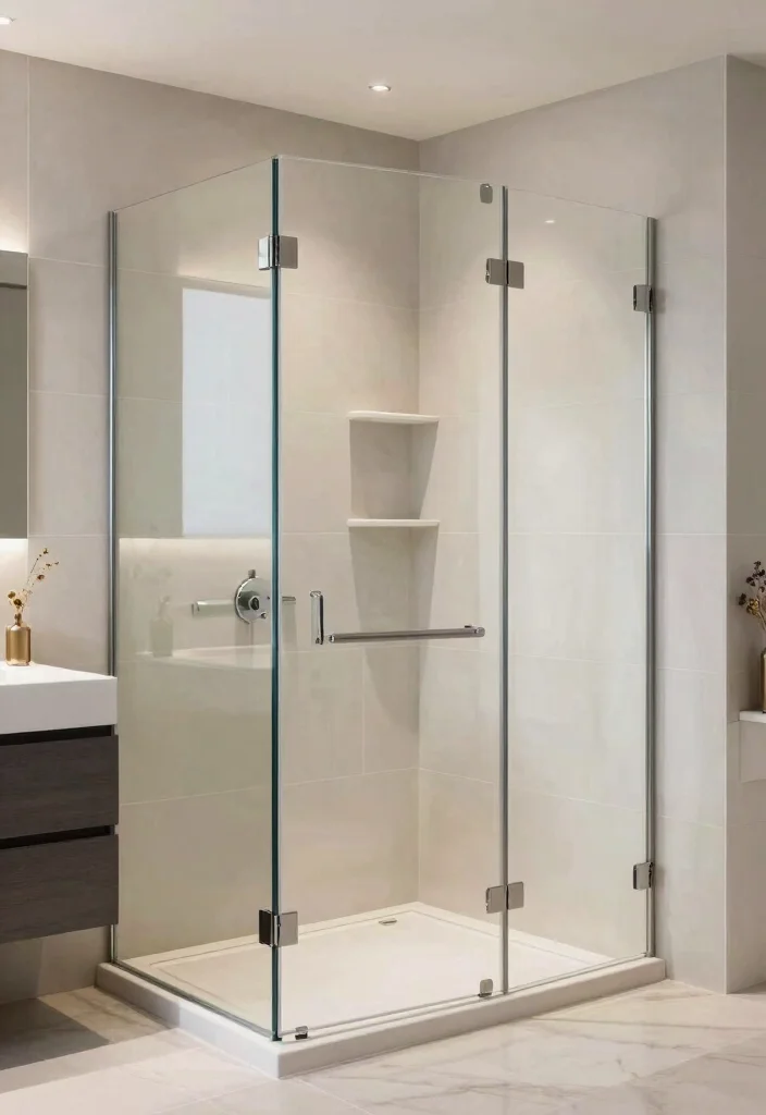 10 Small Bathroom Shower Only Ideas That Feel Open 1. Clear Glass Shower Enclosures 0