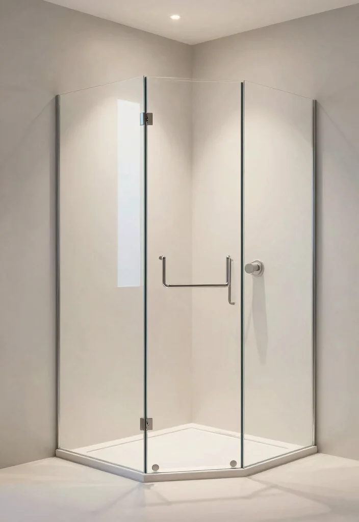 10 Small Bathroom Shower Only Ideas That Feel Open 6. Walk In Showers with Minimal Barriers 0