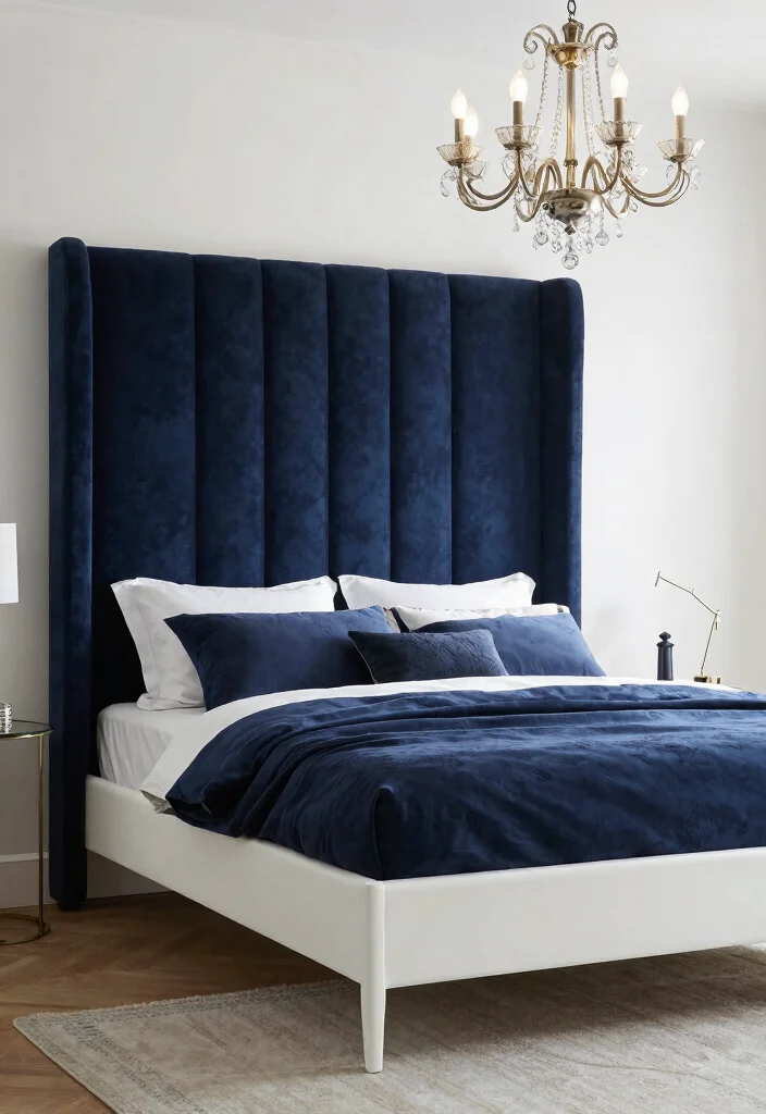 10 White Bed Frame Bedroom Ideas That Look Clean 47 10 White Bed Frame Bedroom Ideas That Look Clean 7. Elegant Escape 0