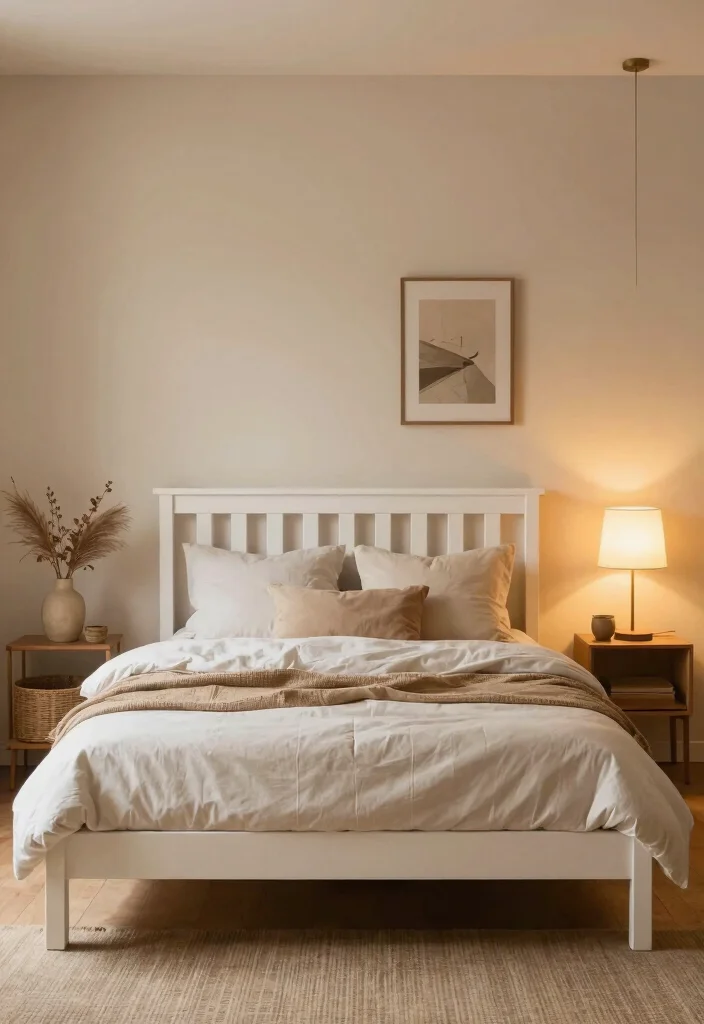 10 White Bed Frame Bedroom Ideas That Look Clean 61 10 White Bed Frame Bedroom Ideas That Look Clean Conclusion 0