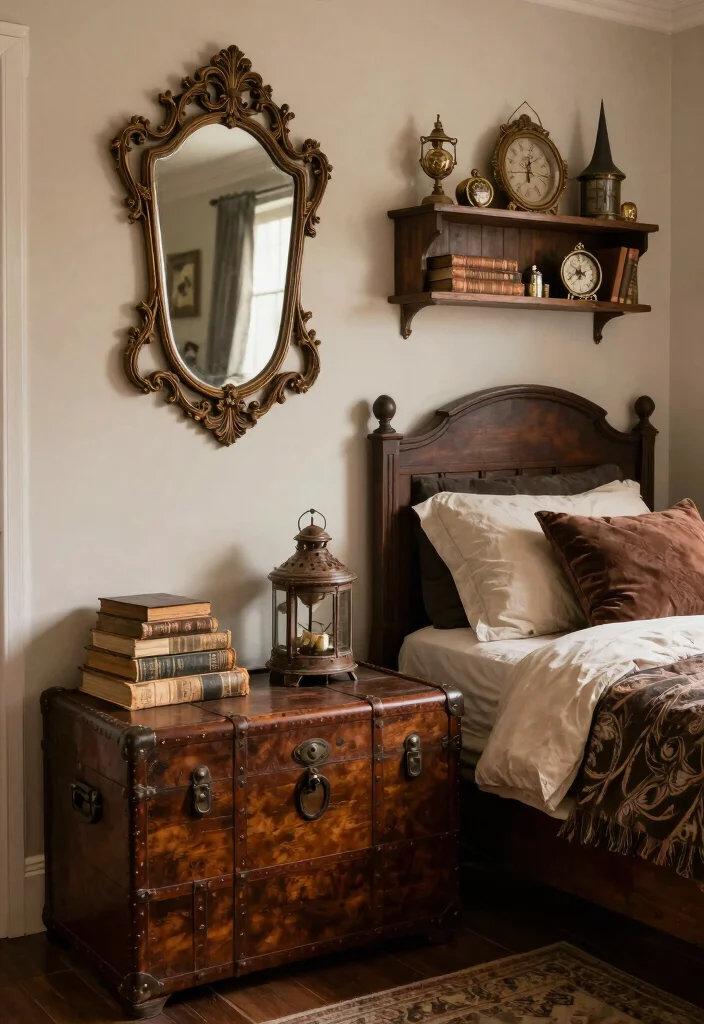 10 Witchy Bedroom Ideas with Dark Moody Vibes 48 10 Witchy Bedroom Ideas with Dark Moody Vibes 8. Vintage Finds 0