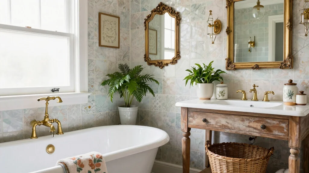 12 Antique Bathroom Ideas with Vintage Character