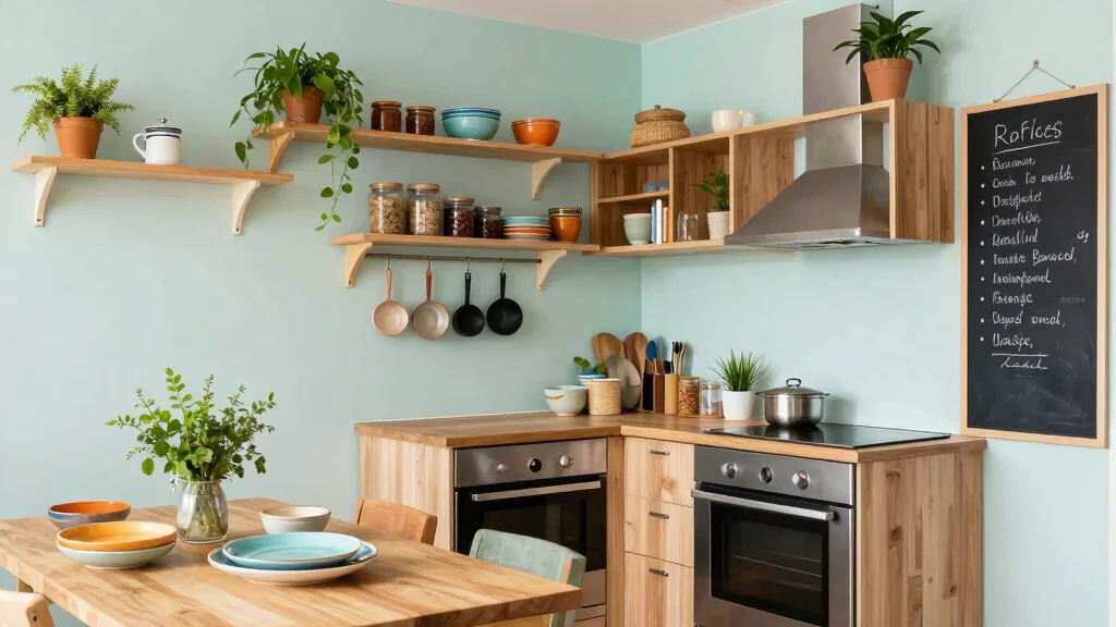12 Apartment Kitchen Ideas That Save Space