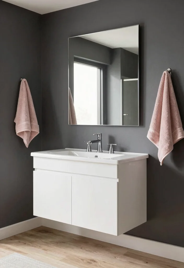 12 Bathroom Decor Color Ideas That Set the Mood 50 12 Bathroom Decor Color Ideas That Set the Mood 10. Charcoal Gray 0
