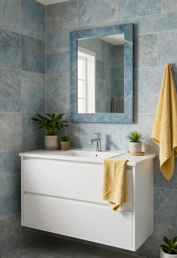 12 Bathroom Decor Color Ideas That Set the Mood 62 12 Bathroom Decor Color Ideas That Set the Mood 12. Slate Blue 0
