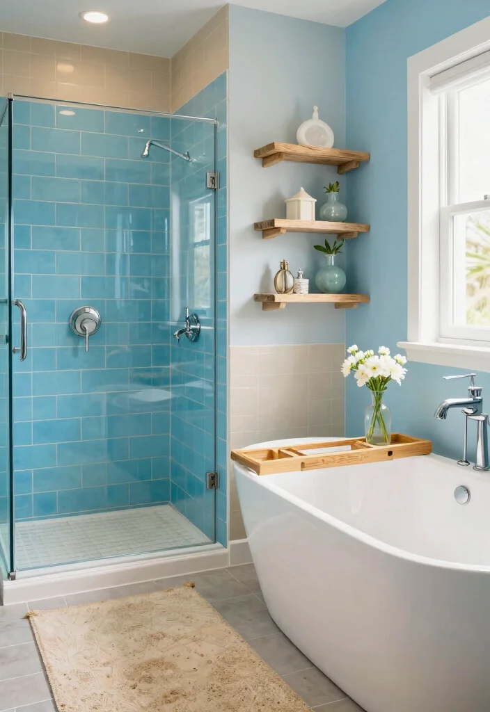 12 Bathroom Decor Color Ideas That Set the Mood 2 12 Bathroom Decor Color Ideas That Set the Mood 2. Ocean Blue 0