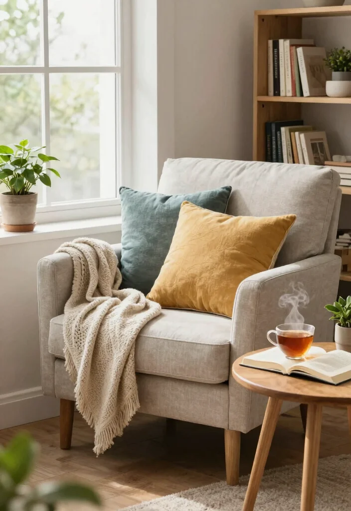 12 Calm Bedroom Ideas for Better Rest 7. Create an Inviting Nook 0