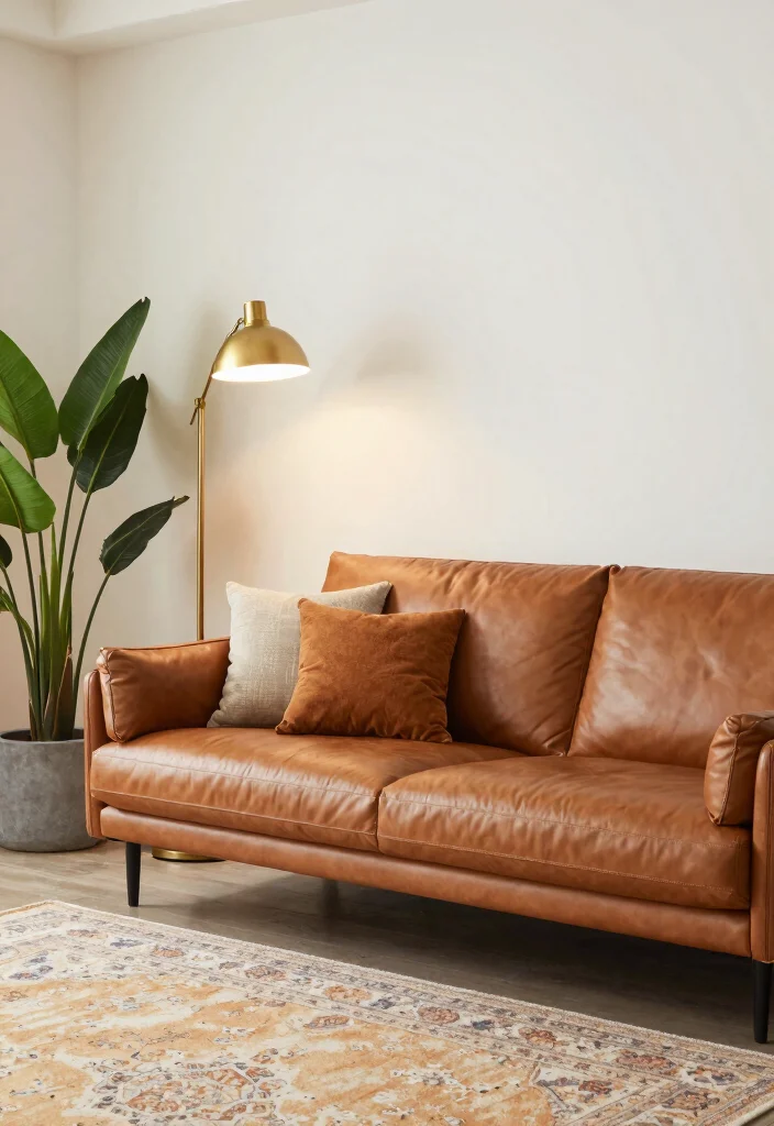 12 Cognac Couch Living Room Ideas That Look Rich 3 12 Cognac Couch Living Room Ideas That Look Rich 3. Complementary Color Schemes 0