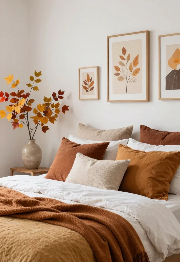 12 Colorful Bedroom Ideas That Feel Happy 62 12 Colorful Bedroom Ideas That Feel Happy 12. Seasonal Switches 0