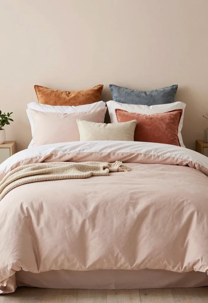 12 Cool Bedroom Ideas with Modern Personality 7. Layered Bedding for Comfort and Style 0