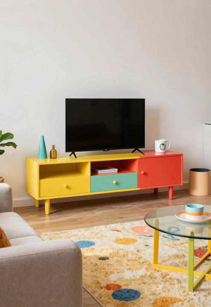 12 Corner TV Unit Living Room Ideas That Save Space 52 12 Corner TV Unit Living Room Ideas That Save Space 12. Playful Colors for a Youthful Touch 0