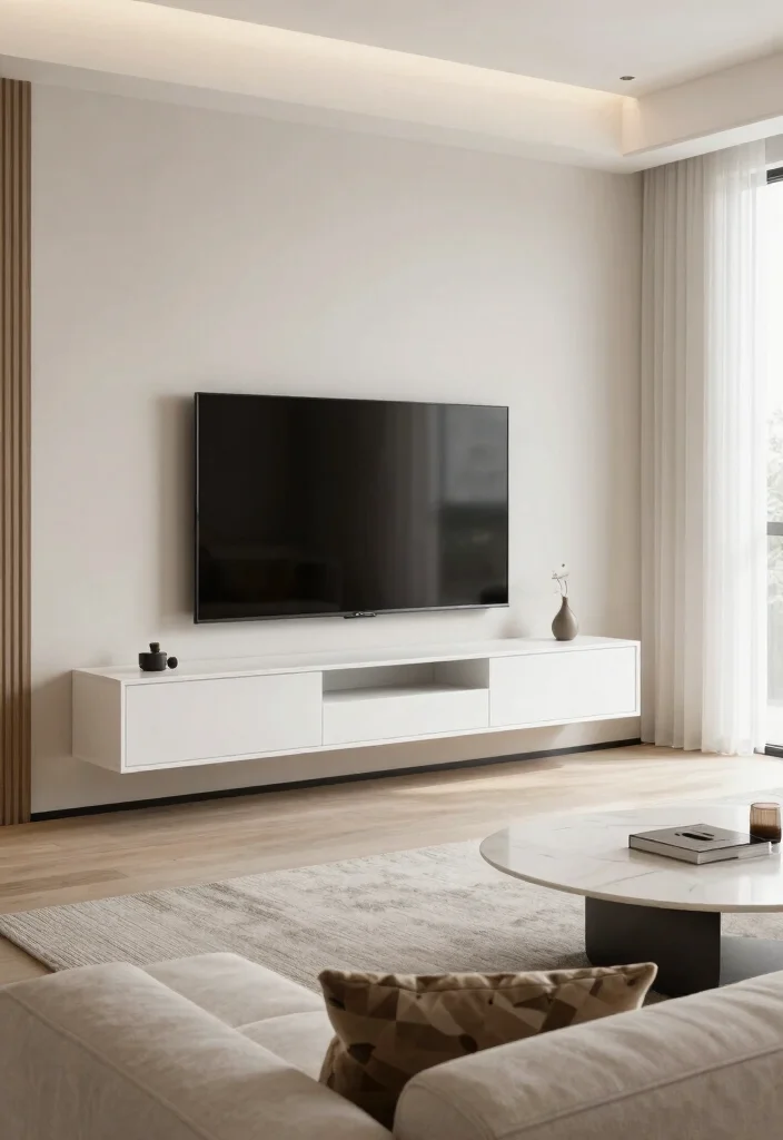 12 Corner TV Unit Living Room Ideas That Save Space 12 12 Corner TV Unit Living Room Ideas That Save Space 2. Minimalist Magic with Floating Units 0