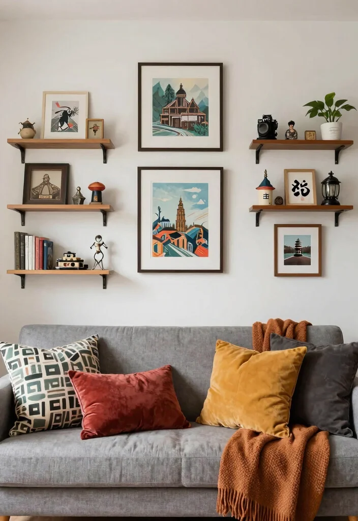 12 Cozy Living Room Ideas with Warm Colors 12. Personalize Your Space 0