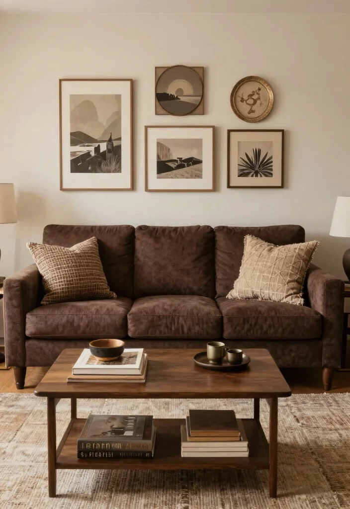 12 Dark Brown Sofa Living Room Ideas That Feel Grounded 63 12 Dark Brown Sofa Living Room Ideas That Feel Grounded Conclusion 0