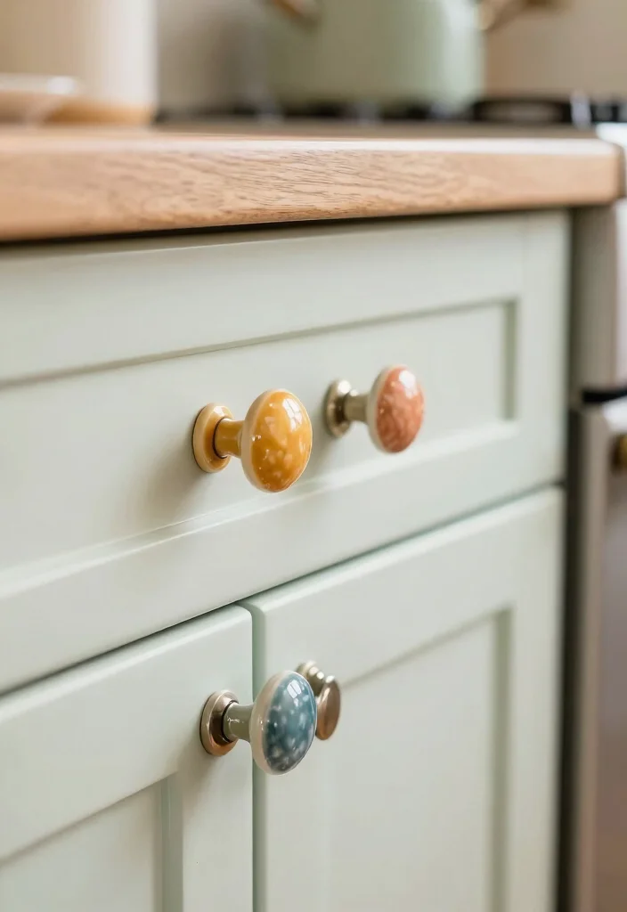 12 Funky Kitchen Ideas with Bold Personality 38 12 Funky Kitchen Ideas with Bold Personality 8. Unique Hardware 0