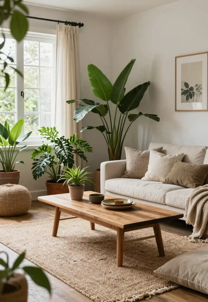 12 Girly Living Room Ideas with Soft Personality 59 12 Girly Living Room Ideas with Soft Personality 9. Natural Elements 0