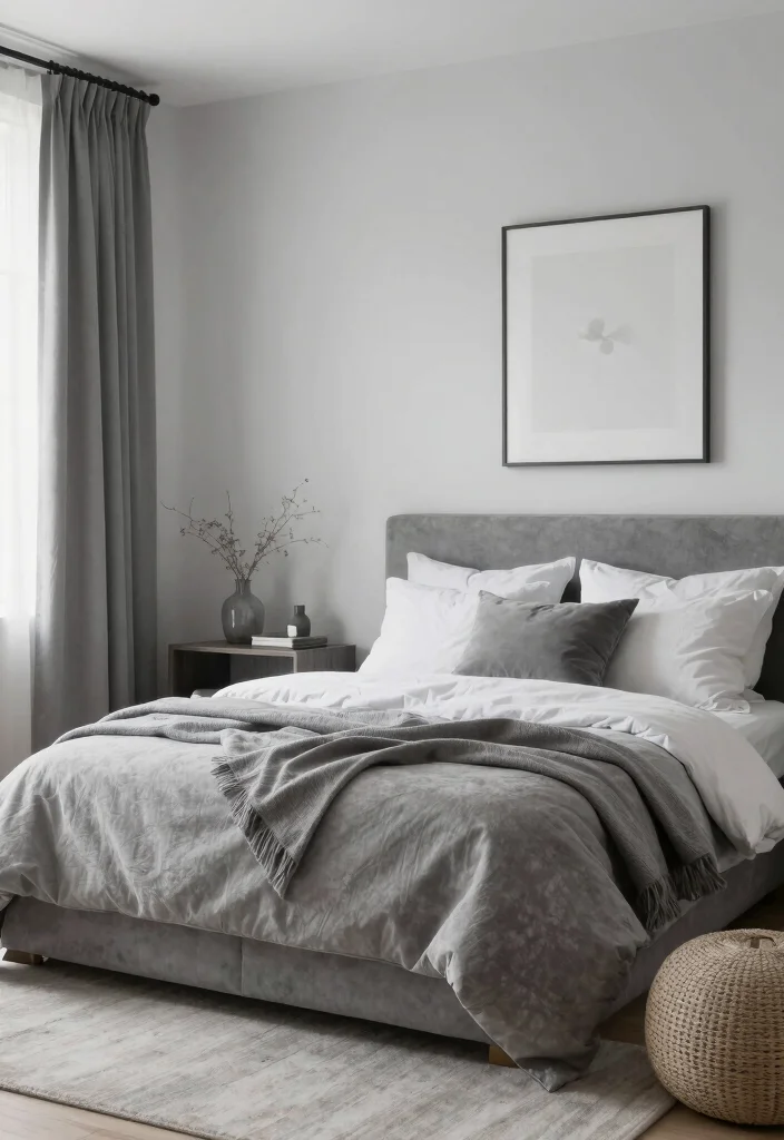 12 Gray and White Bedroom Ideas That Feel Peaceful 63 12 Gray and White Bedroom Ideas That Feel Peaceful Conclusion 0