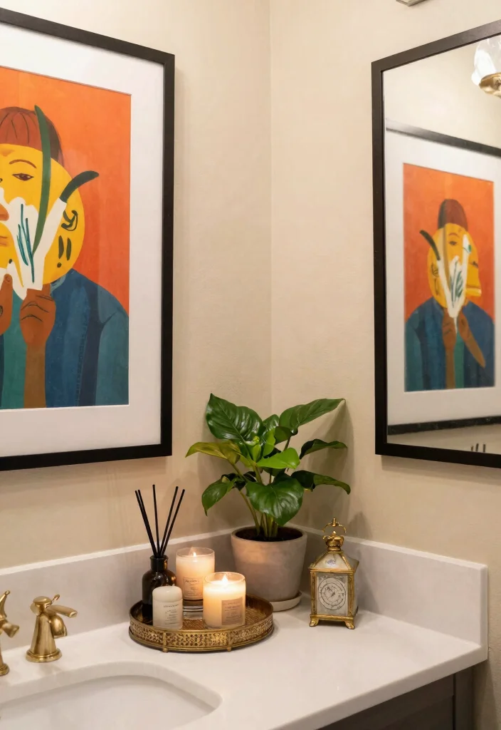 12 Hall Bathroom Ideas That Feel Welcoming and Functional 11. Personal Touches and Decor 0