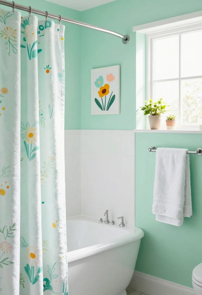 12 Hall Bathroom Ideas That Feel Welcoming and Functional 3. Bright and Welcoming Color Schemes 0