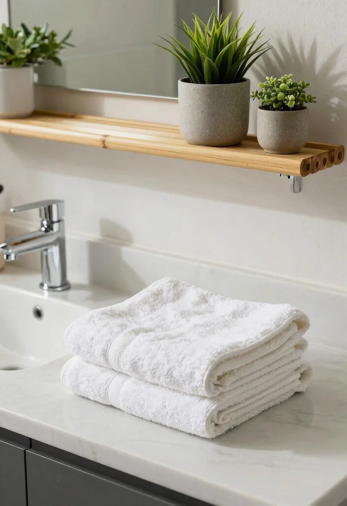 12 Hall Bathroom Ideas That Feel Welcoming and Functional 8. Eco Friendly Fixtures and Decor 0