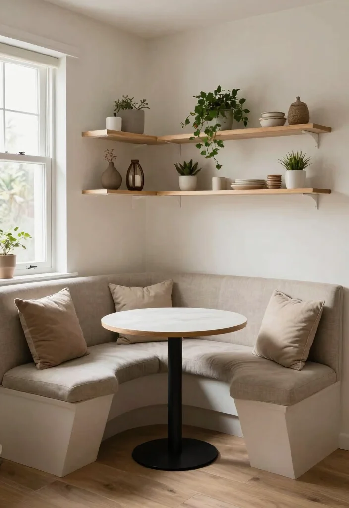 12 Kitchen Banquette Ideas for Cozy Dining 6. Cozy Corner Nook 0