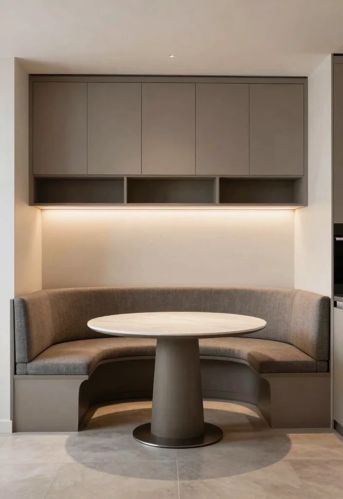 12 Kitchen Banquette Ideas for Cozy Dining 9. Built In Banquette 0