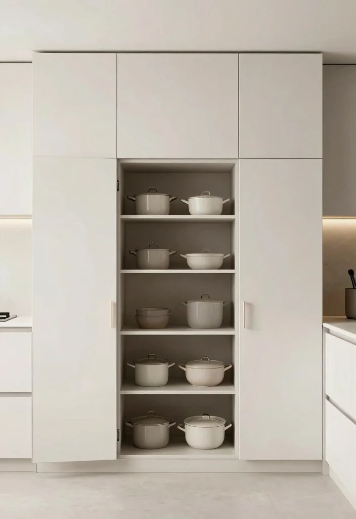12 Kitchen Cupboard Ideas for Smart Storage 11. Hidden Cabinets 0