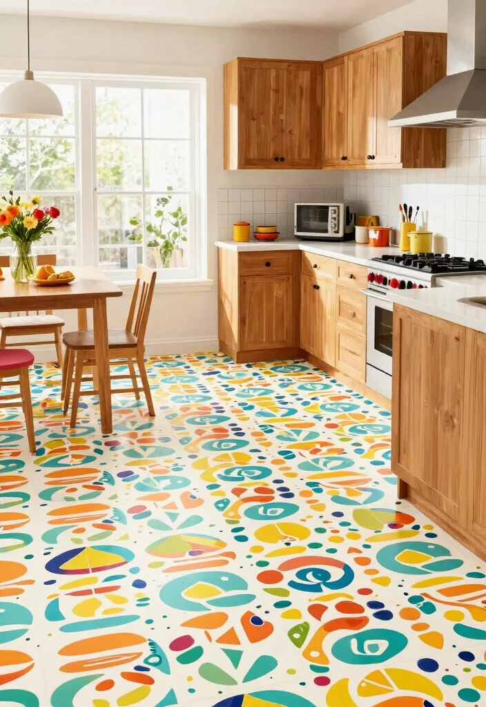 12 Kitchen Floor Ideas That Are Durable and Stylish 48 12 Kitchen Floor Ideas That Are Durable and Stylish 8. Linoleum Flooring 0