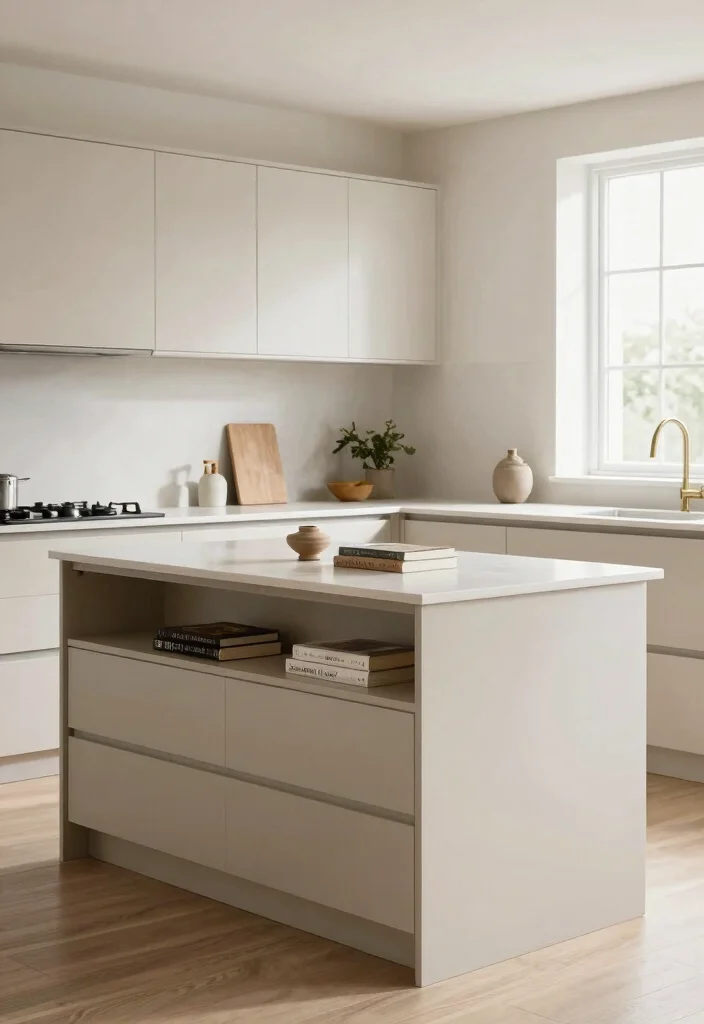 12 Kitchen Island Ideas for Cooking and Seating 59 12 Kitchen Island Ideas for Cooking and Seating 9. Stylish Storage Solutions 0